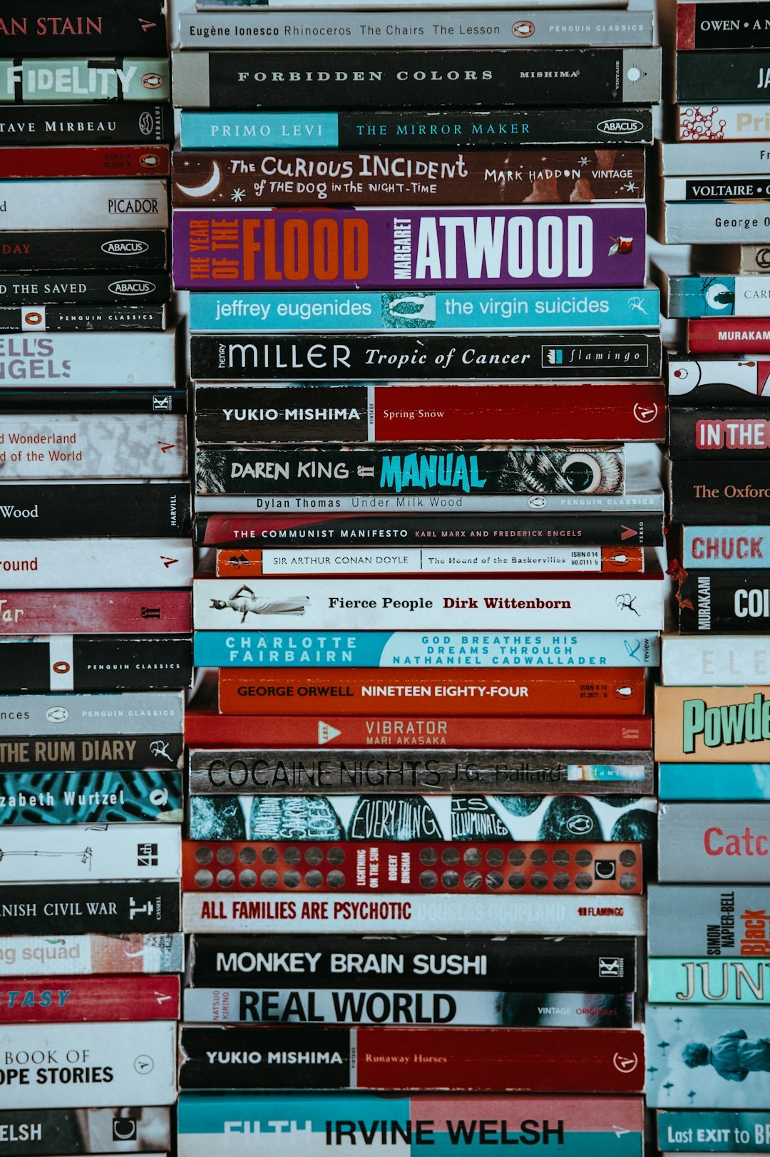 thriller book selection